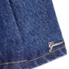 Gonna pantaloncino Guess in denim a pieghe con lurex