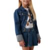 Giacca Guess in denim con lurex