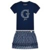 Set Guess t-shirt e gonna logo all over