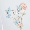 T-shirt Guess logo triangolo manica lunga