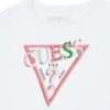 T-shirt guess logo triangolo a manica corta