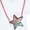 T-shirt Guess paillettes manica corta