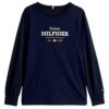 T-shirt Tommy Hilfiger manica lunga logo
