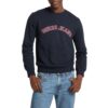 Felpa Guess Jeans logo a contrasto