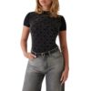 T-shirt Guess logo chain all-over