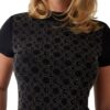 T-shirt Guess logo chain all-over