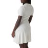 Abito Guess in maglia a costine con colletto polo