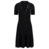 Abito Guess in maglia a costine con colletto polo