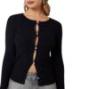 Cardigan Guess bottoni con logo