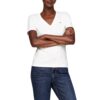 T-shirt Tommy Hilfiger slim fit con scollatura a V