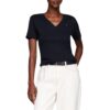 T-shirt Tommy Hilfiger slim fit con scollatura a V