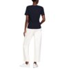 T-shirt Tommy Hilfiger slim fit con scollatura a V