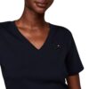 T-shirt Tommy Hilfiger slim fit con scollatura a V