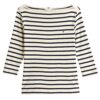 T-shirt Tommy Hilfiger con scollatura a barca e maniche 3/4