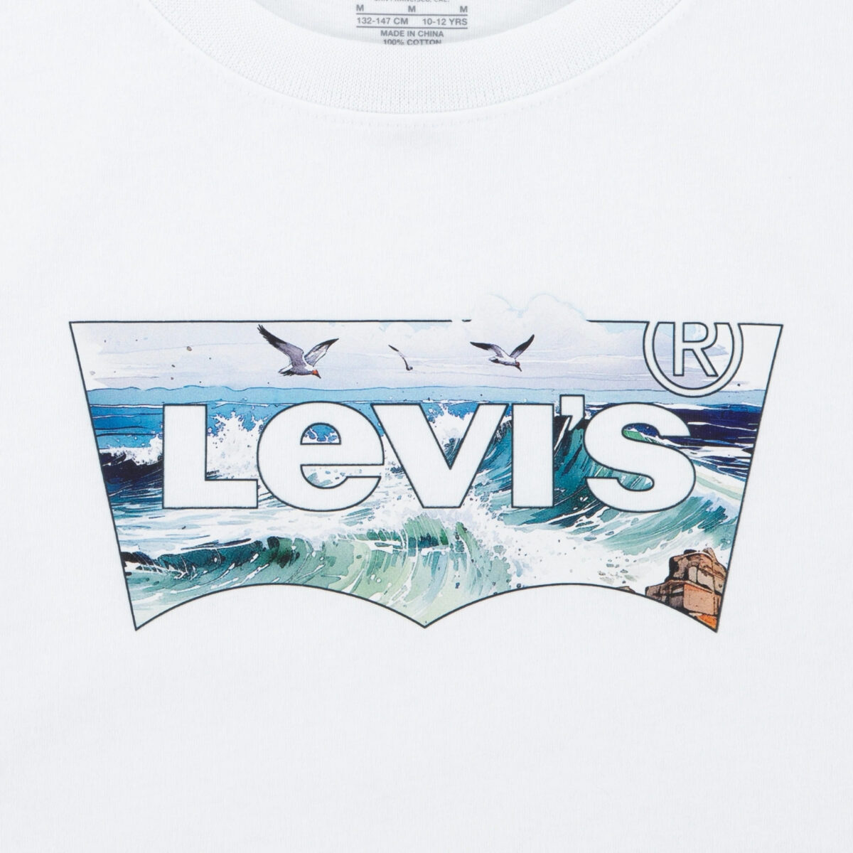 T-shirt Levis junior logo centrale