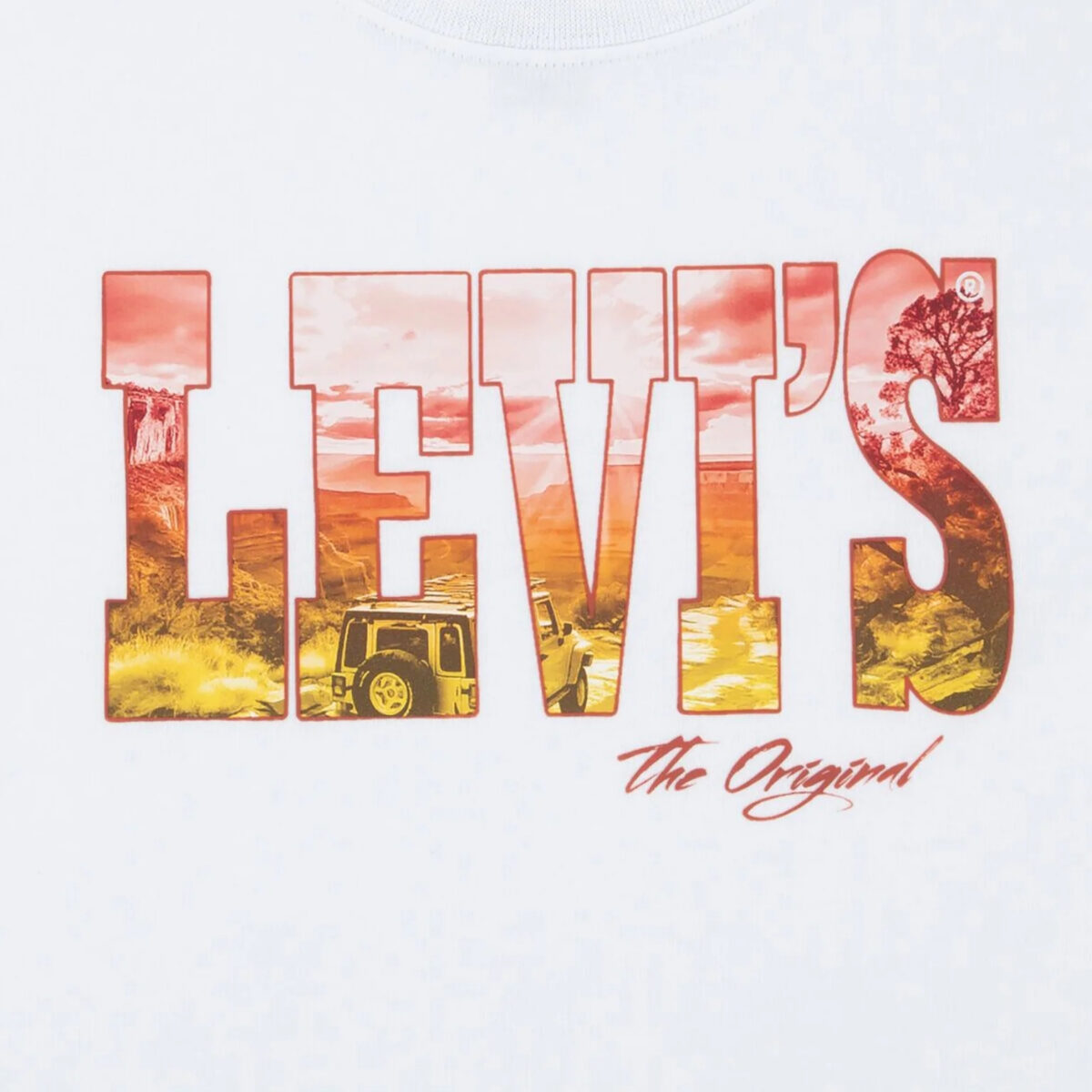 T-shirt Levis junior logo centrale