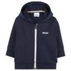 Felpa Hugo Boss junior con cappuccio