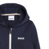 Felpa Hugo Boss junior con cappuccio