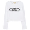 T-shirt Michael Kors junior logo centrale