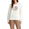 Felpa Liu Jo con logo animalier e strass