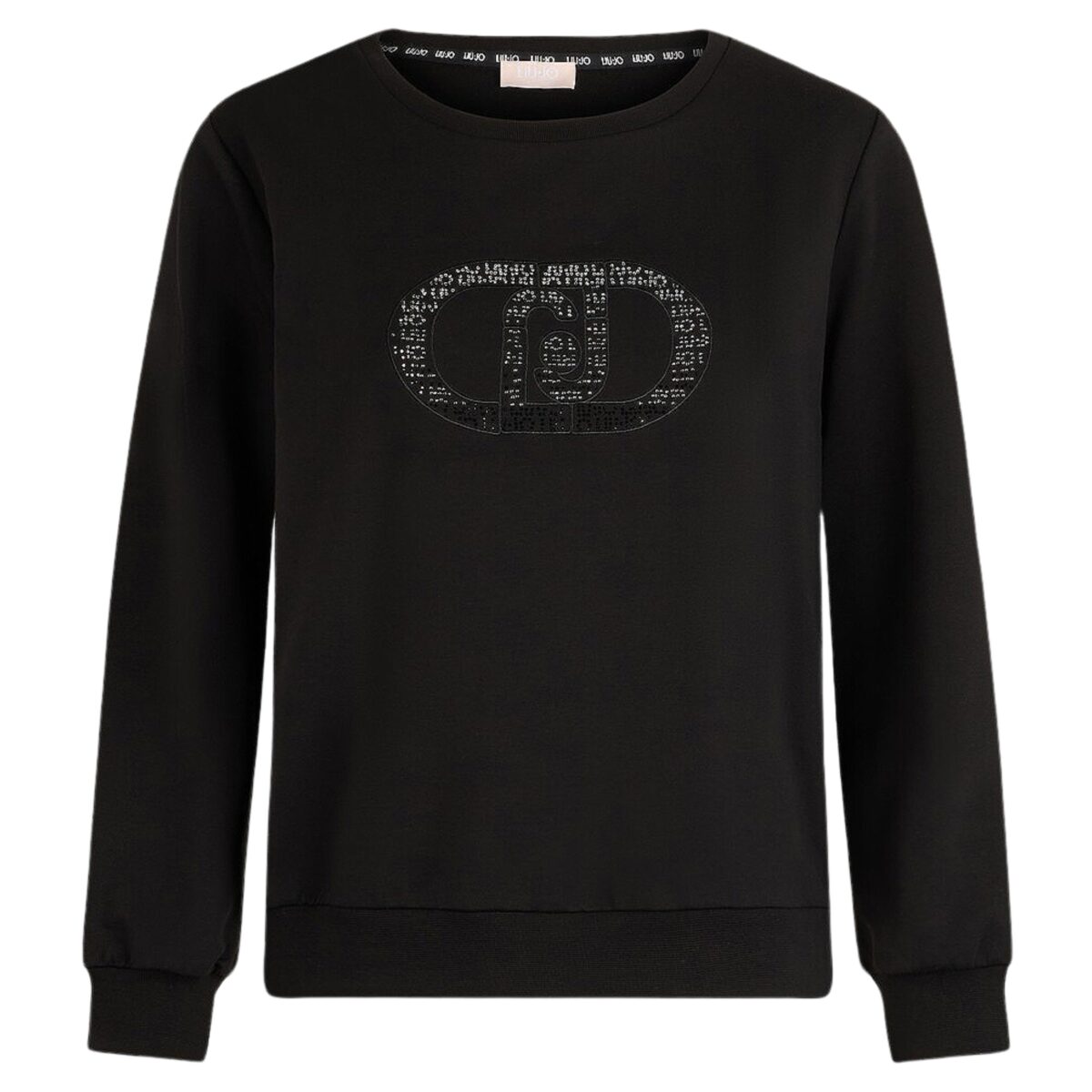 Felpa Liu Jo con logo e strass