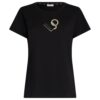 T-shirt Liu Jo con logo e strass