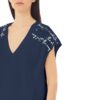 T-shirt Liu Jo scollo a v