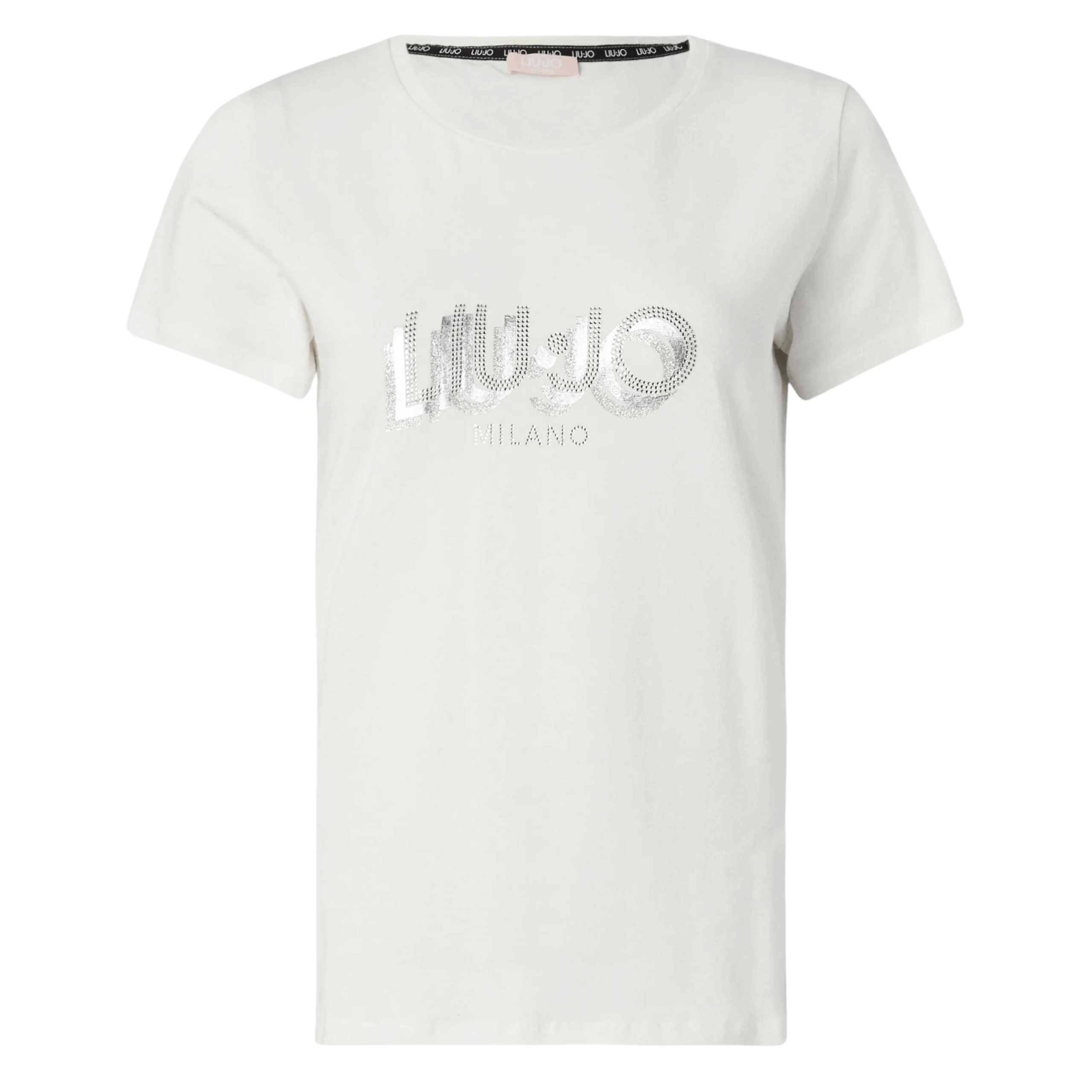 T-shirt Liu Jo con logo e strass