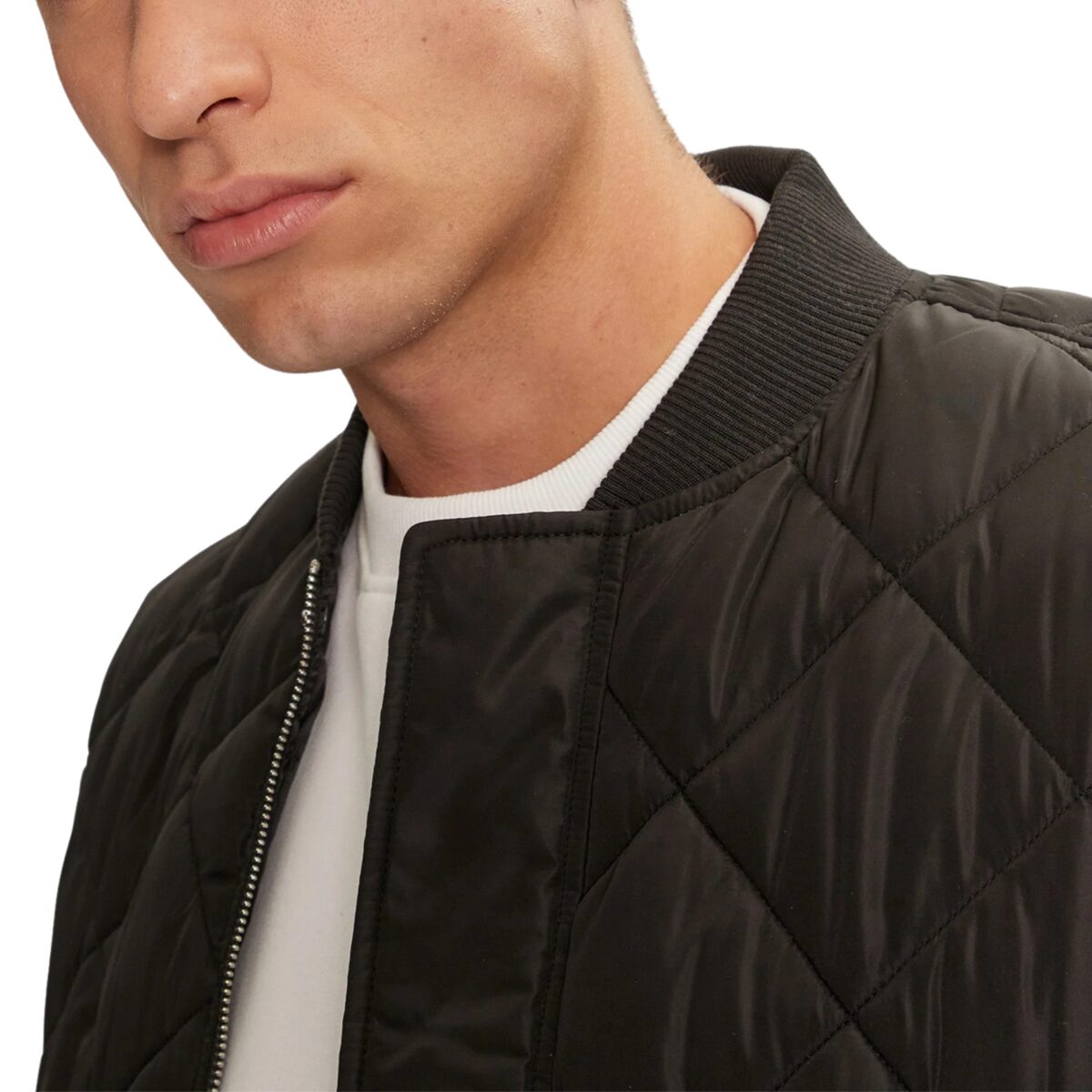 Giubbino John Richmond trapuntato con patch logo sul retro