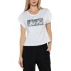 T-shirt Liu Jo strass bicolor