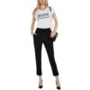 T-shirt Liu Jo strass bicolor