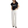 T-shirt Liu Jo con logo e strass