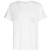 T-shirt Liu Jo con taschino strass e perle