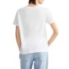 T-shirt Liu Jo con taschino strass e perle
