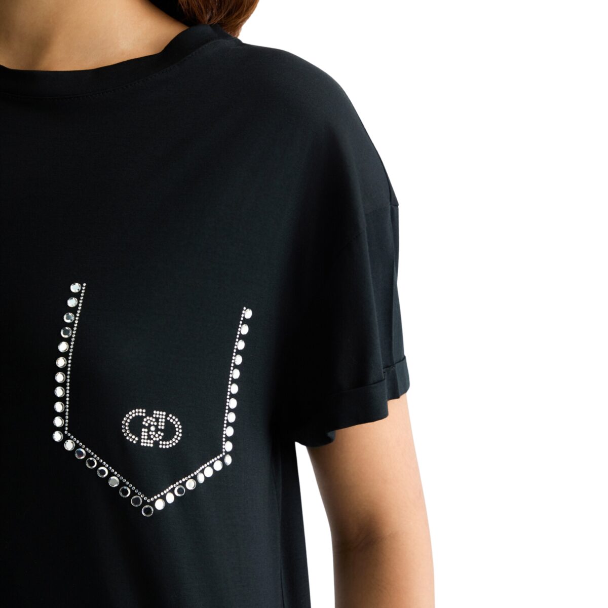 T-shirt Liu Jo con strass