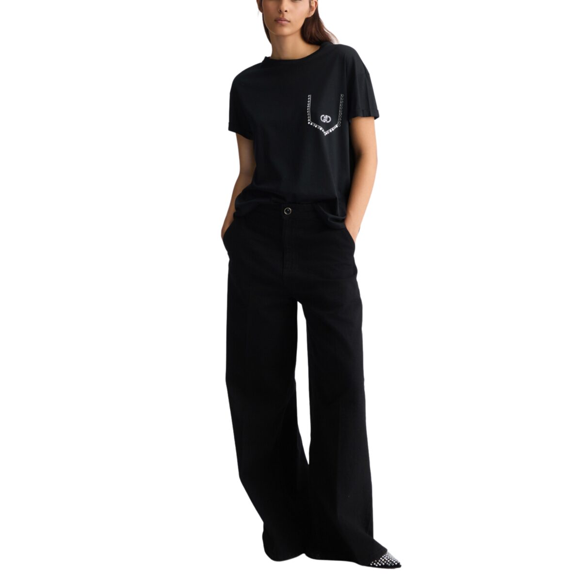 T-shirt Liu Jo con strass