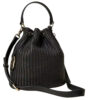 Borsa Twinset a secchiello ‘Grace’ effetto paglia