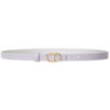 Cintura Twinset Milano sottile reversibile in pelle