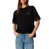 T-shirt Twinset Milano con maniche in pizzo