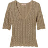 Maglia Twinset Milano con lurex e mix di punti