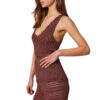 Top Twinset Milano in maglia con lurex e cintura