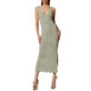 Abito Twinset Milano longuette in maglia con lurex