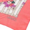 Foulard rosso a fiori
