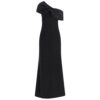 Abito lungo Marciano by Guess in crêpe con finiture in satin