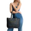 Shopping bag Liu Jo con logo e catena
