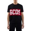 T-shirt GCDS girocollo con maxi logo