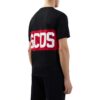 T-shirt GCDS girocollo con maxi logo