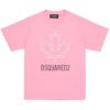 T-shirt Dsquared junior con foglia canada