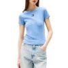 T-shirt Tommy Jeans slim badge rib tee