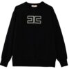 Felpa Elisabetta Franchi kids logo